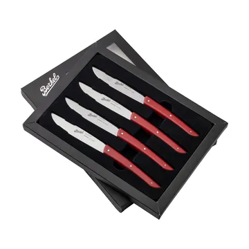 Color coltello da carne set da 4, 11 cm - Rosso - Berkel
