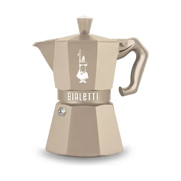 Bialetti esclusiva moka per induzione - Beige, 3 tazze - Bialetti