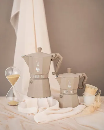 Bialetti esclusiva moka per induzione - Beige, 3 tazze - Bialetti