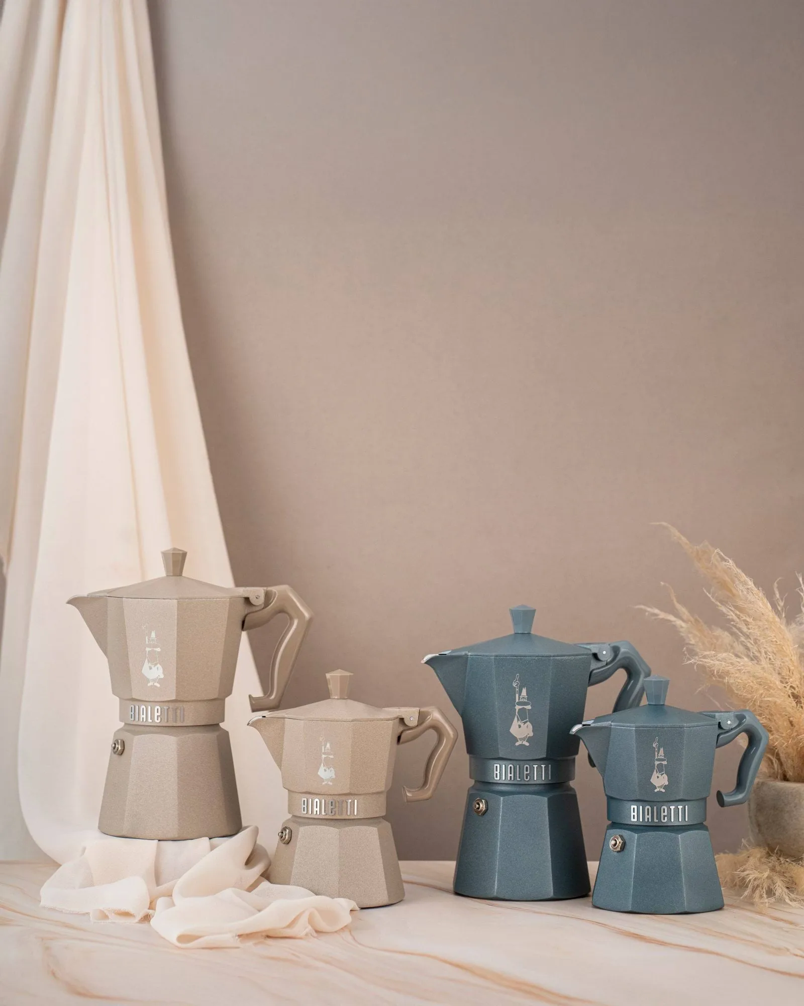 Bialetti esclusiva moka per induzione, Beige, 3 tazze Bialetti