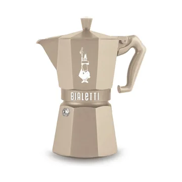 Bialetti esclusiva moka per induzione - Beige, 6 tazze - Bialetti