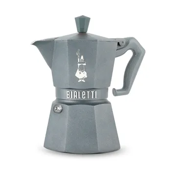 Bialetti esclusiva moka per induzione - Grigio, 3 tazze - Bialetti
