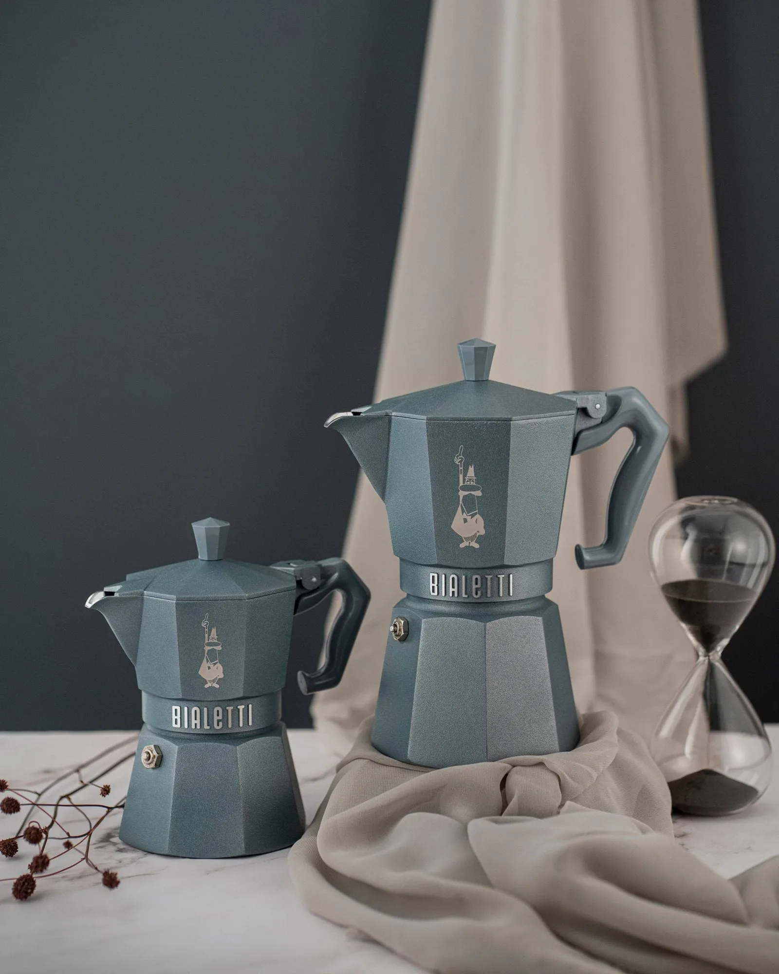 Bialetti esclusiva moka per induzione, Grigio, 6 tazze Bialetti