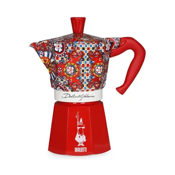 Moka Bialetti x Dolce & Gabbana - Carretto siciliano, 6 tazze - Bialetti