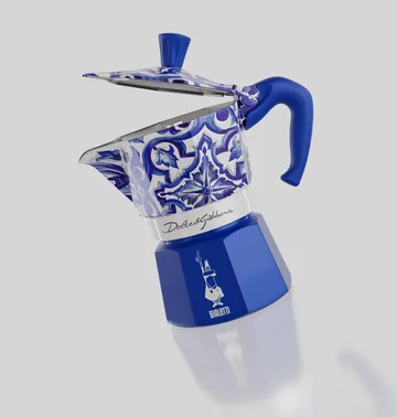 Moka Bialetti x Dolce & Gabbana - Mediterraneo, 3 tazze - Bialetti
