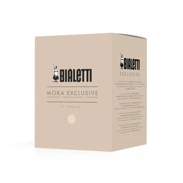 Moka esclusiva Bialetti - Crema, 6 tazze - Bialetti