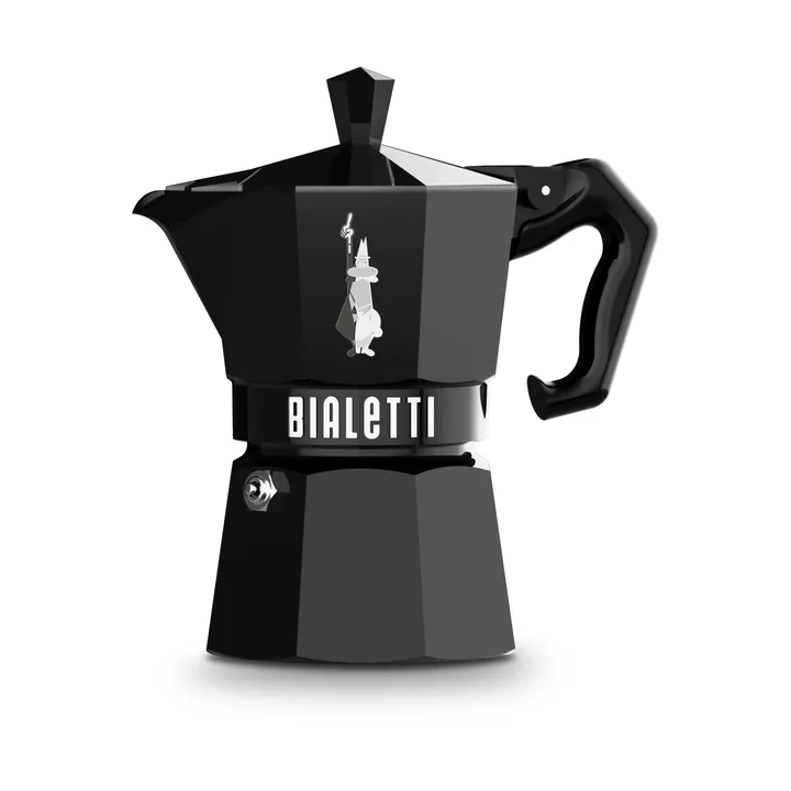 Moka esclusiva Bialetti - Nero, 3 tazze - Bialetti