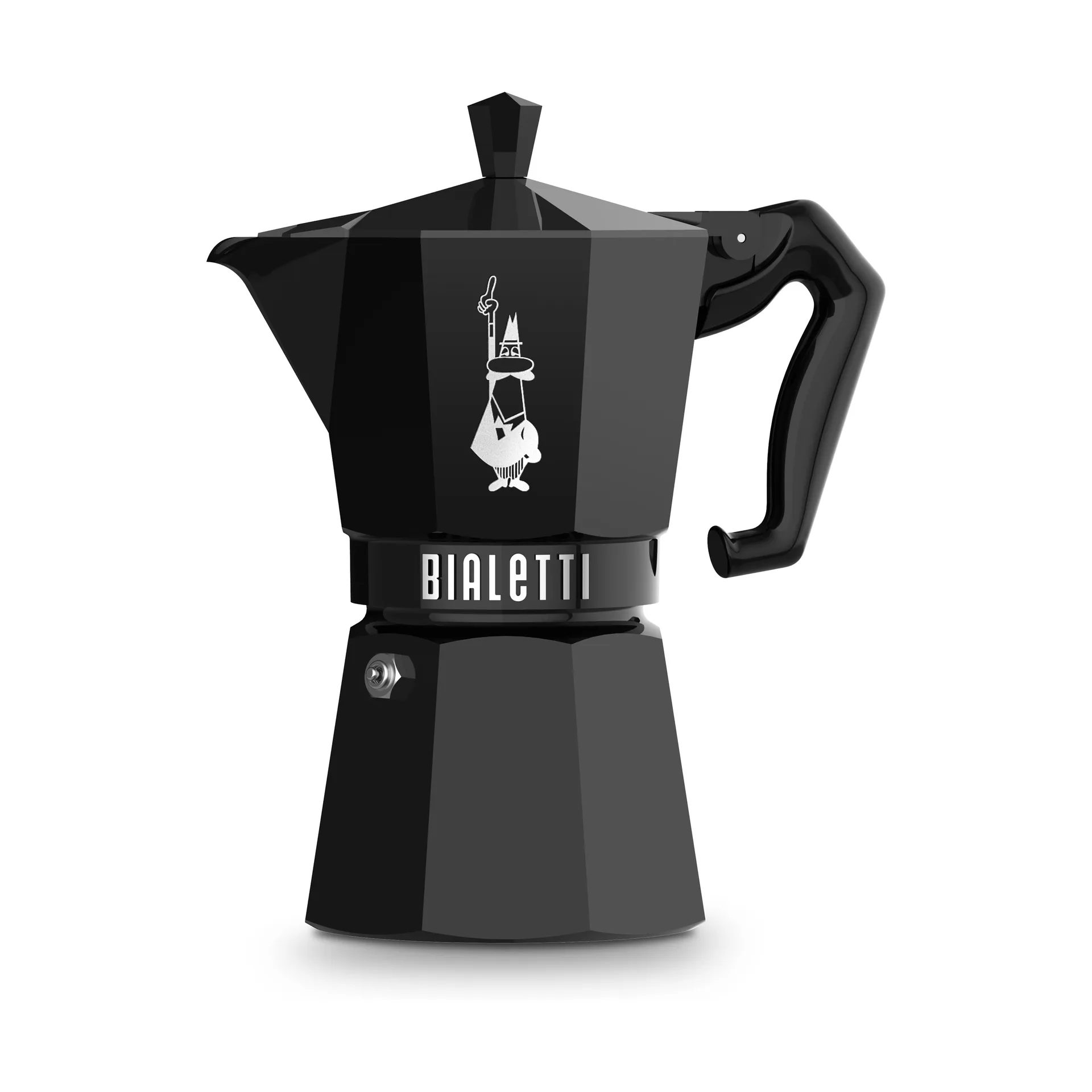 Moka esclusiva Bialetti, Nero, 6 tazze Bialetti
