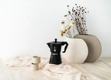 Moka esclusiva Bialetti - Nero, 6 tazze - Bialetti