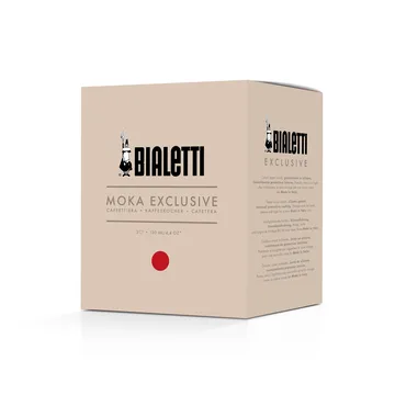 Moka esclusiva Bialetti - Rosso, 3 tazze - Bialetti