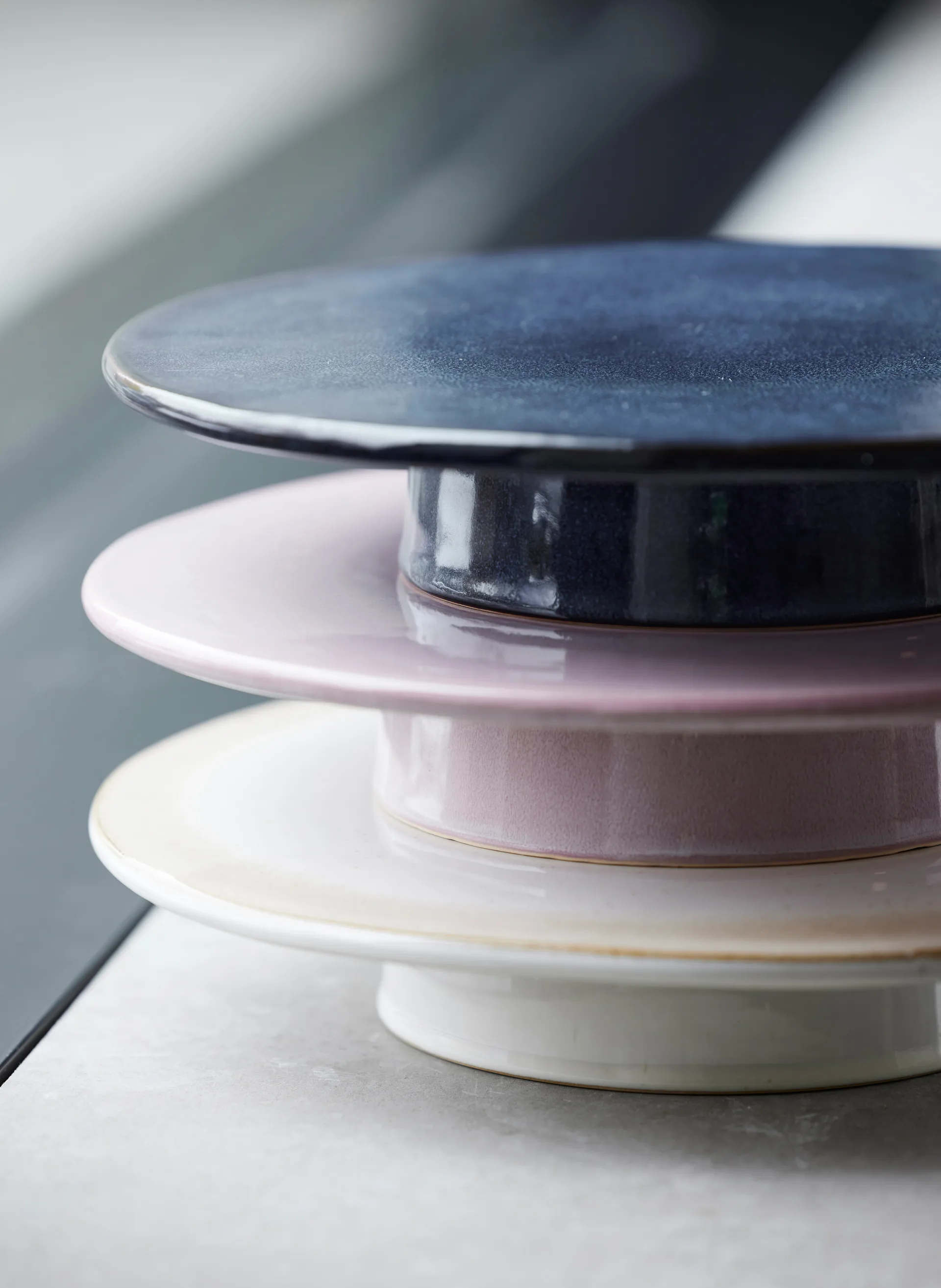 Alzatina Bitz Ø 30 cm, Blu scuro Bitz