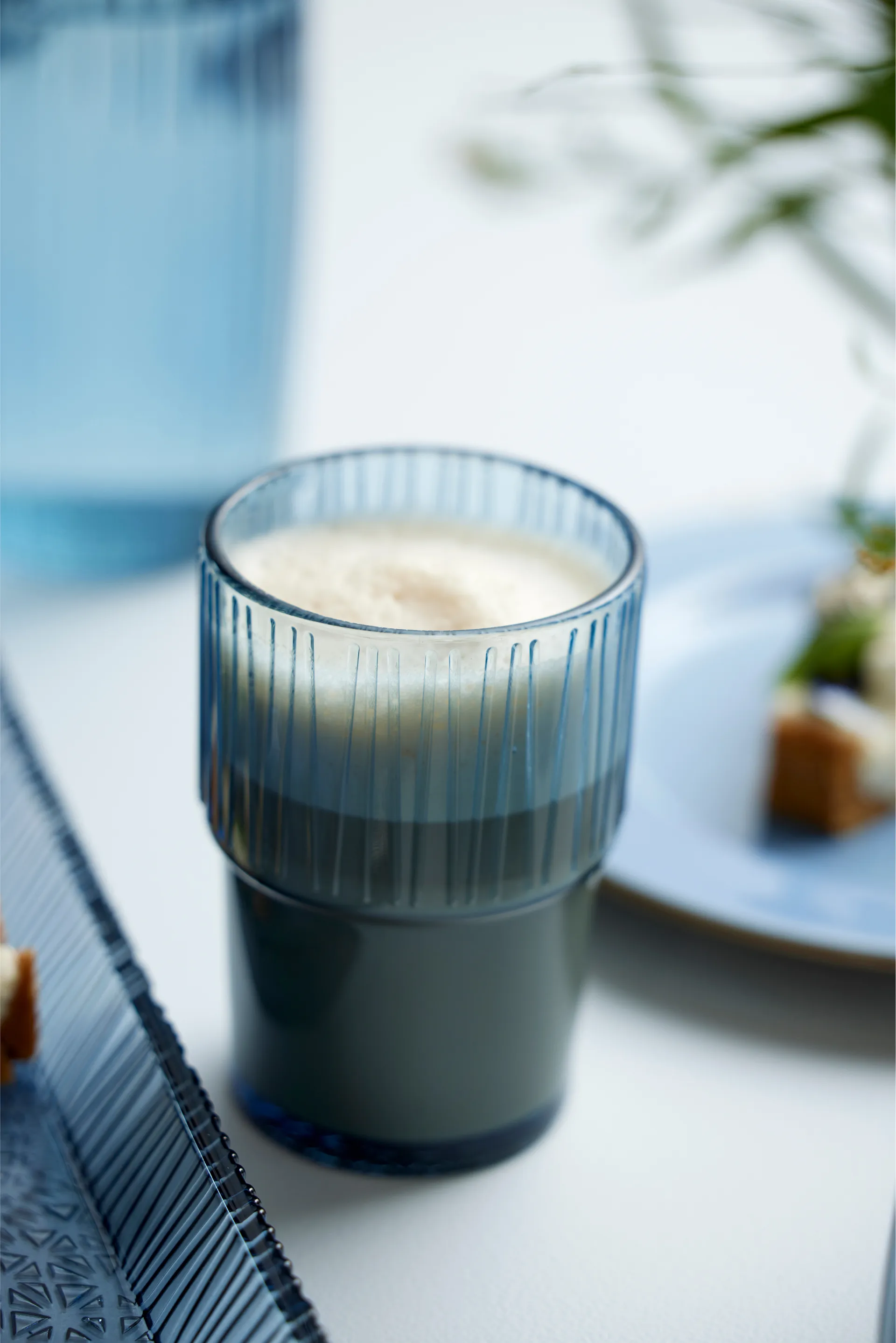 Bicchiere da caffè Kusintha 38 cl confezione da 4, Blue Bitz