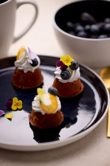 Ciotola Bitz Gastro Ø12 cm - Bianco-blu scuro - Bitz