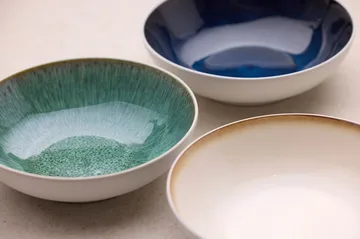 Ciotola per pasta Bitz Gastro Ø20 cm - Bianco-blu scuro - Bitz