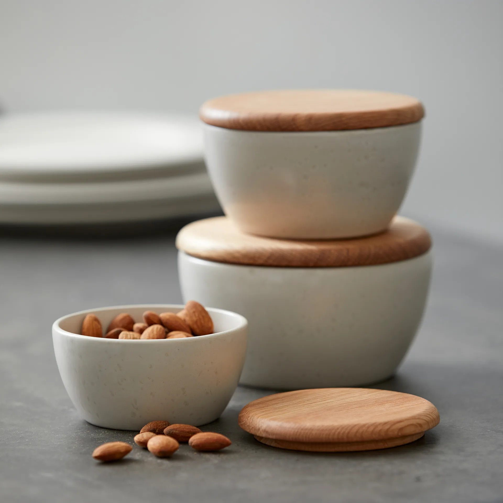 Coperchio Bitz 12 cm, rovere Bitz