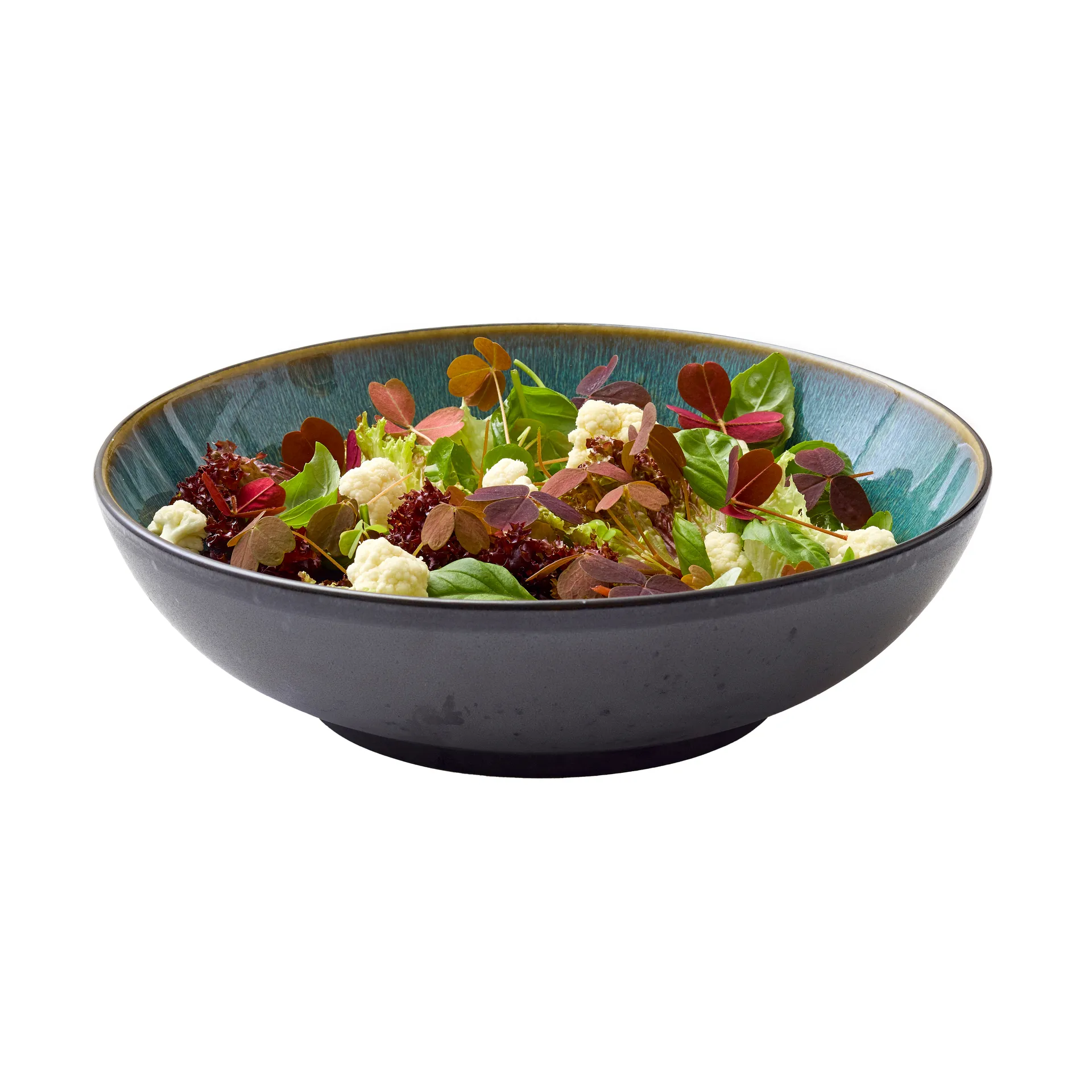 Insalatiera Bitz Ø24 cm, Nero-verde Bitz