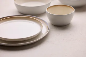 Piatto Bitz gastro Ø 21 cm - Bianco-crema - Bitz