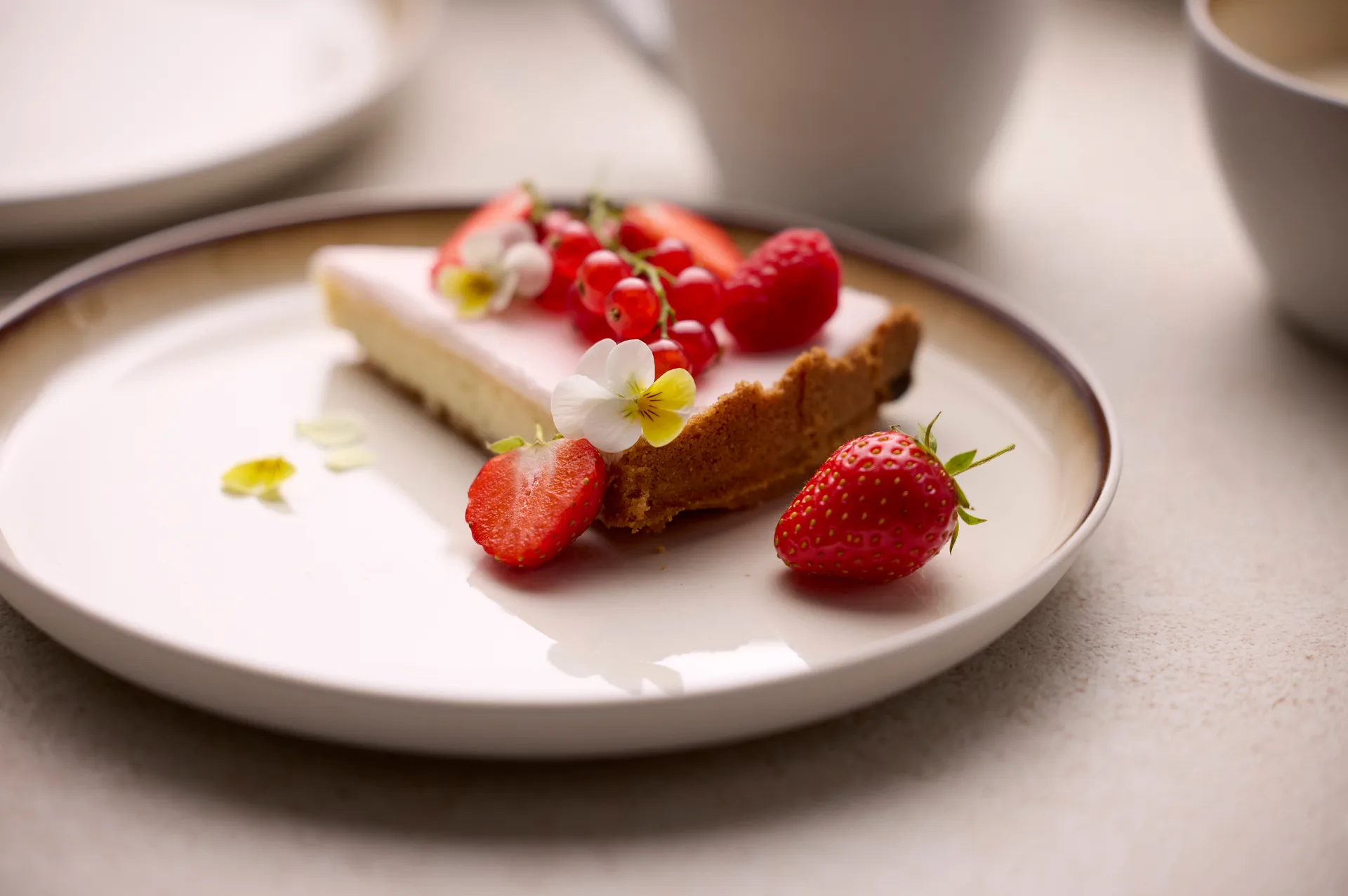 Piatto Bitz gastro Ø 21 cm, Bianco-crema Bitz