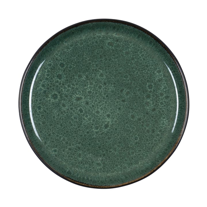 Piatto Bitz gastro Ø 21 cm - Nero-verde - Bitz