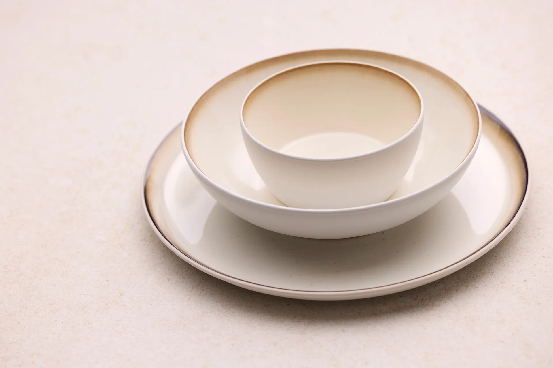 Piatto Bitz gastro Ø27 cm, Bianco-crema Bitz