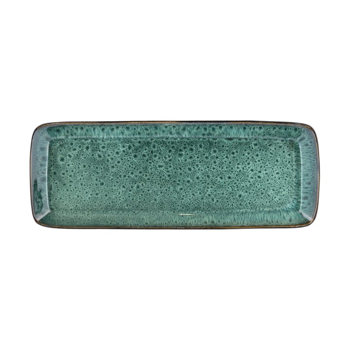 Piatto da portata Bitz 38x14 cm, Nero-verde Bitz