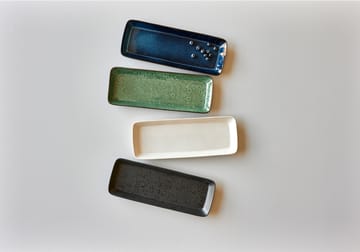 Piatto da portata Bitz 38x14 cm - Nero-verde - Bitz