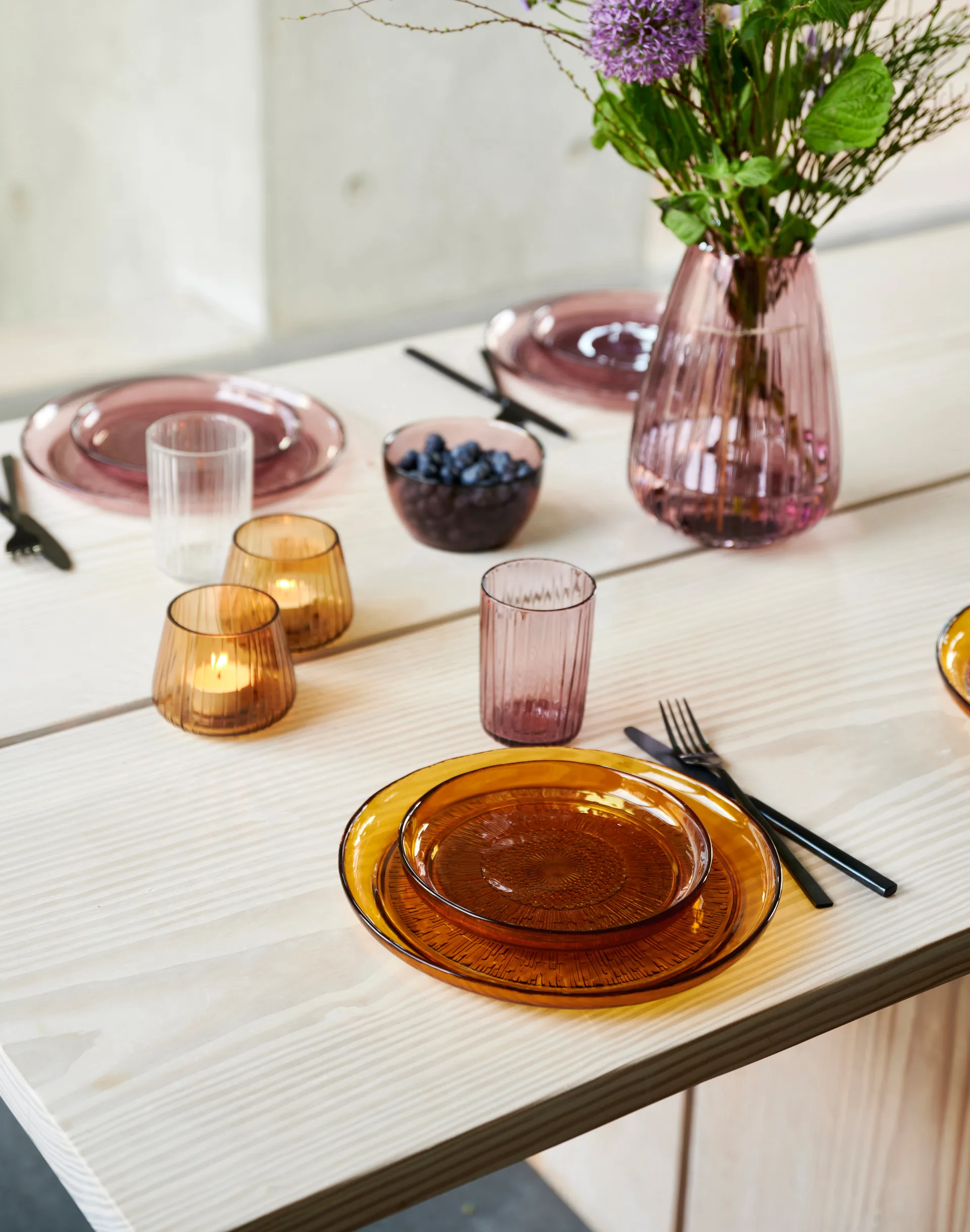 Piatto Kusintha Ø 25 cm, Ambra Bitz