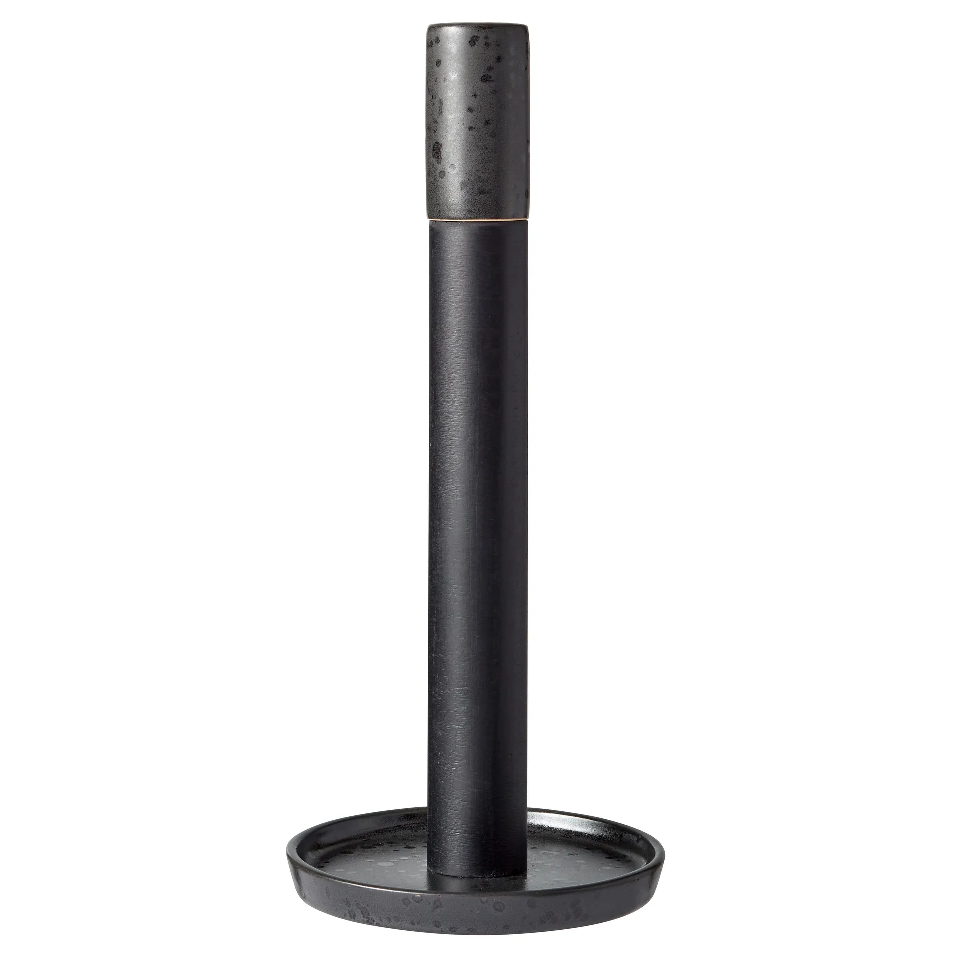 Portarotolo da cucina Bitz opaco, nero Bitz