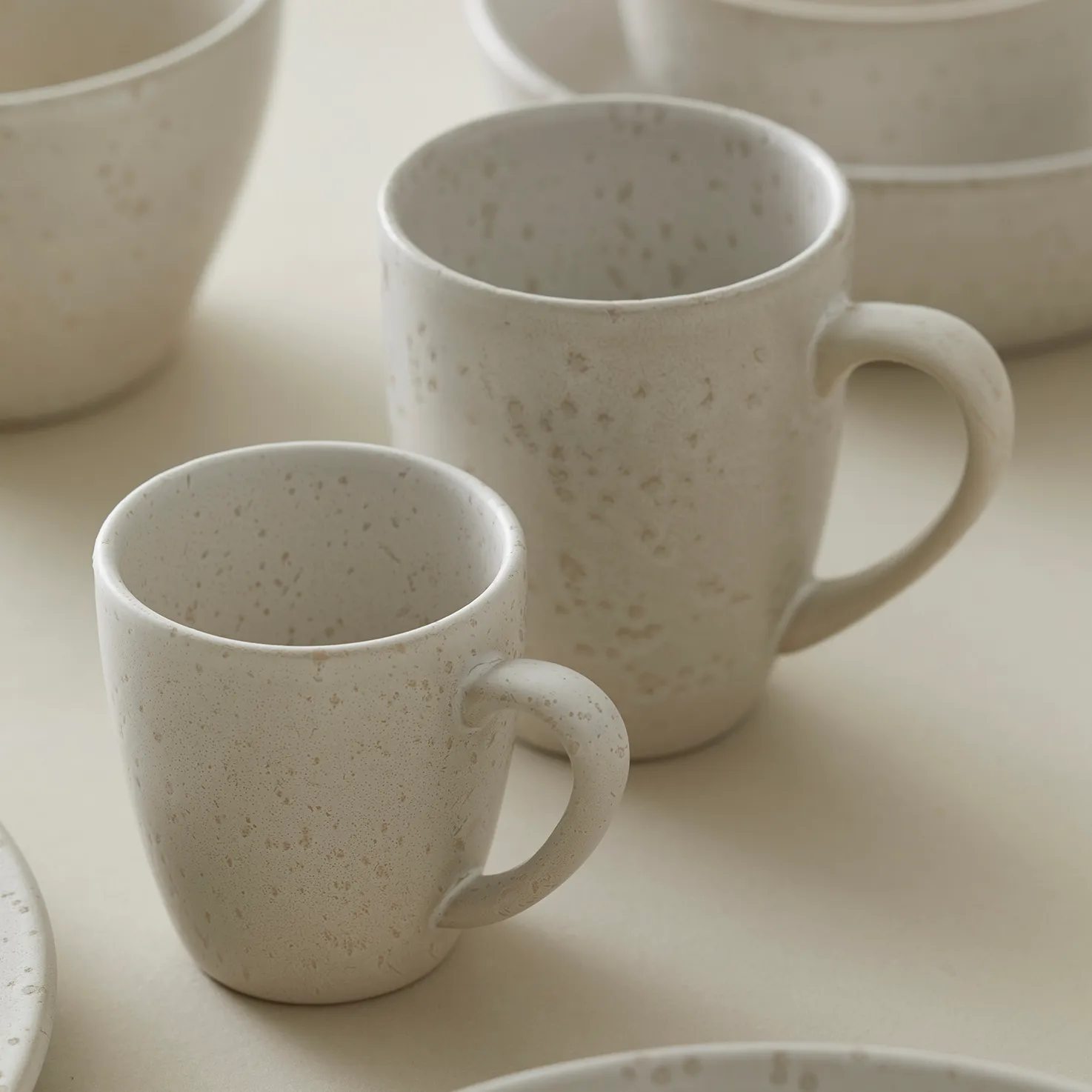 Tazza Bitz 30 cl opaca, bianco crema opaco Bitz