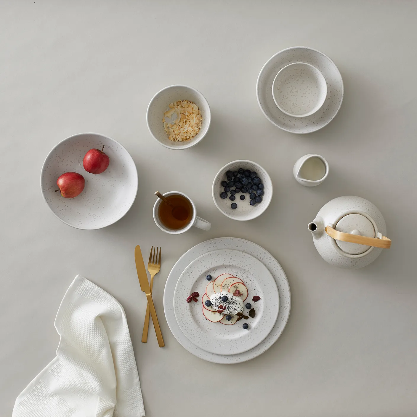 Tazza Bitz 30 cl opaca, bianco crema opaco Bitz