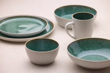 Tazza Bitz Gastro 30 cl - Bianco-verde - Bitz