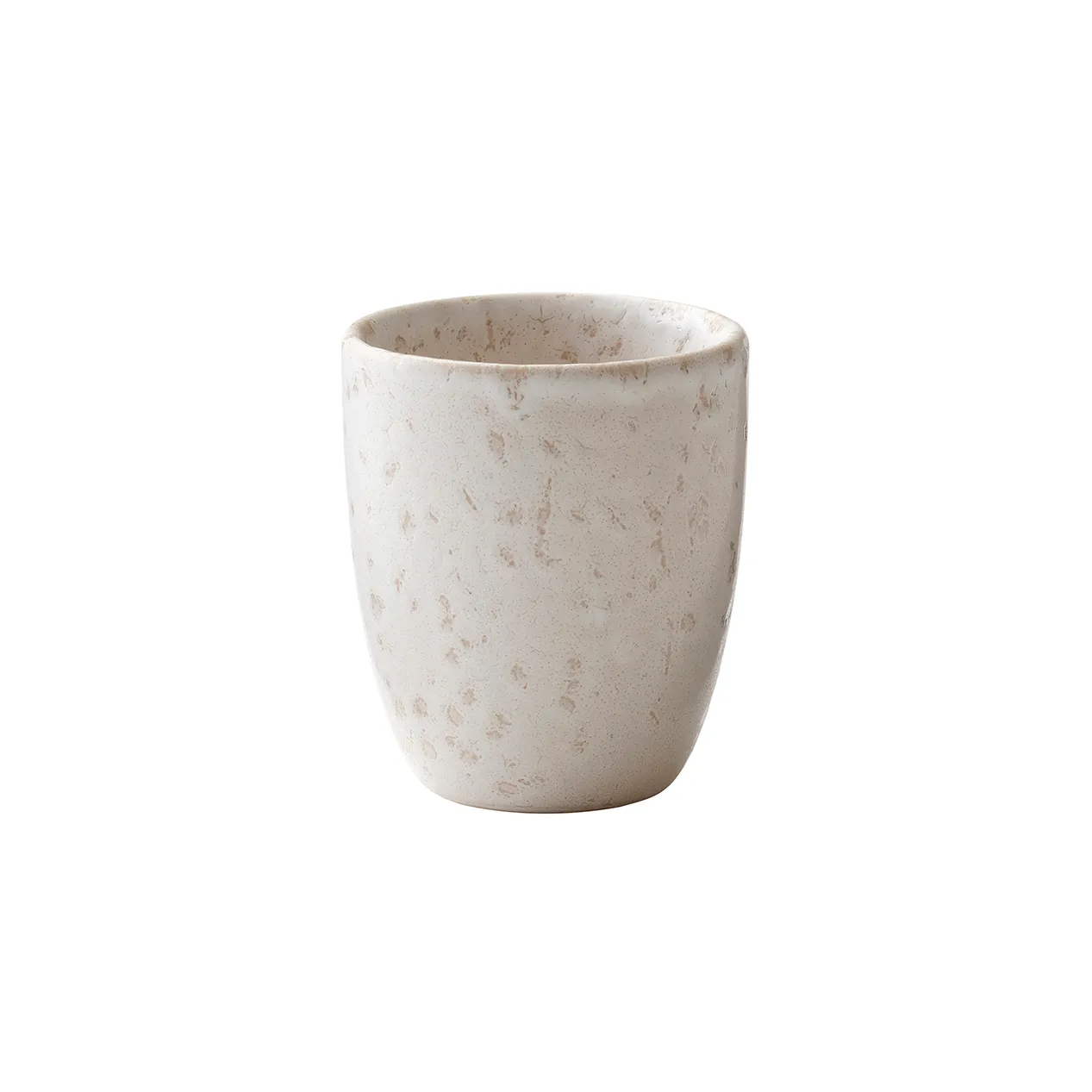 Tazzina da caffè Bitz 10 cl opaca, bianco crema opaco Bitz