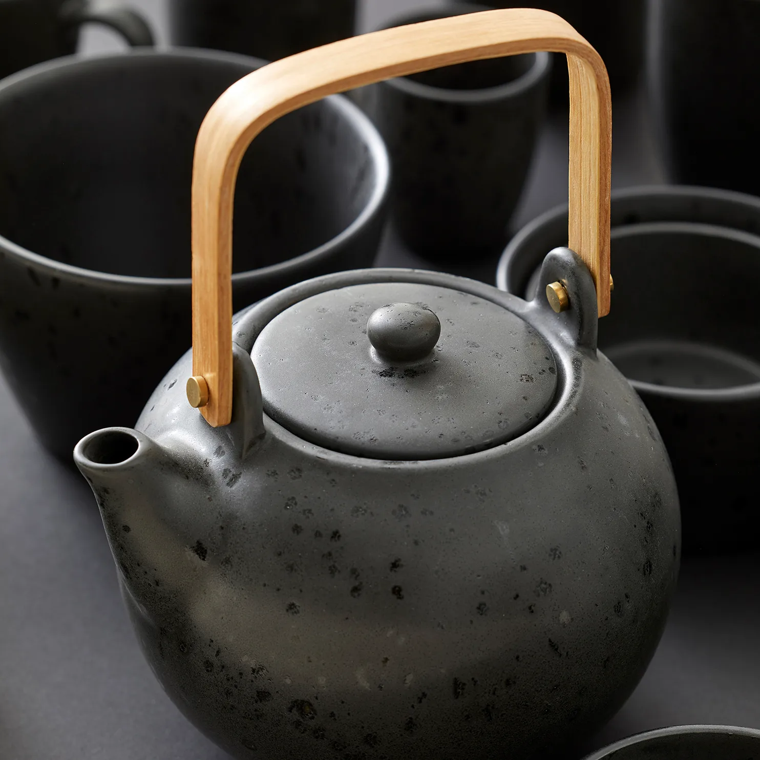 Teiera Bitz 1,2 L opaca, nero Bitz