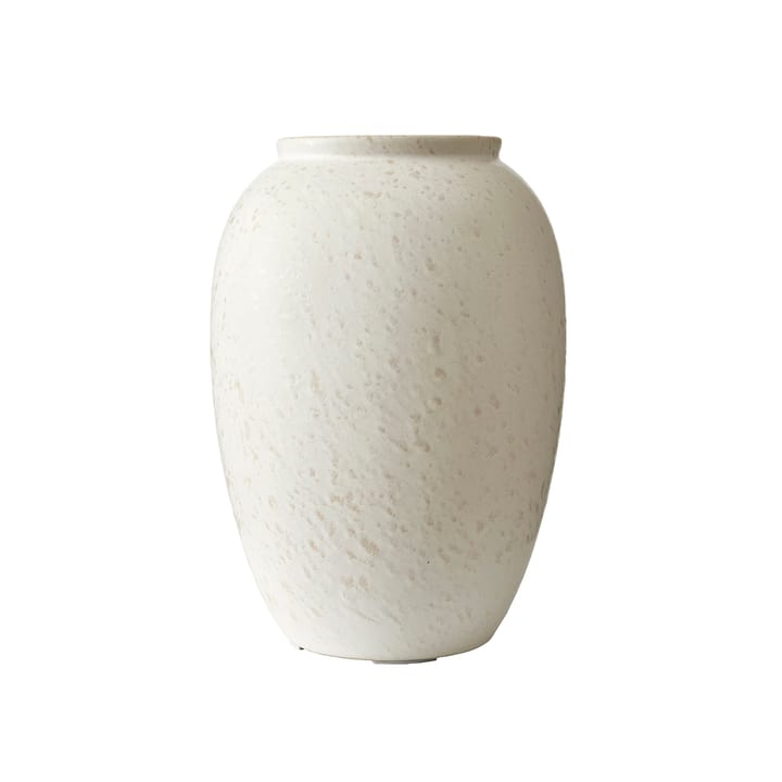 Vaso Bitz 25 cm, bianco crema opaco Bitz