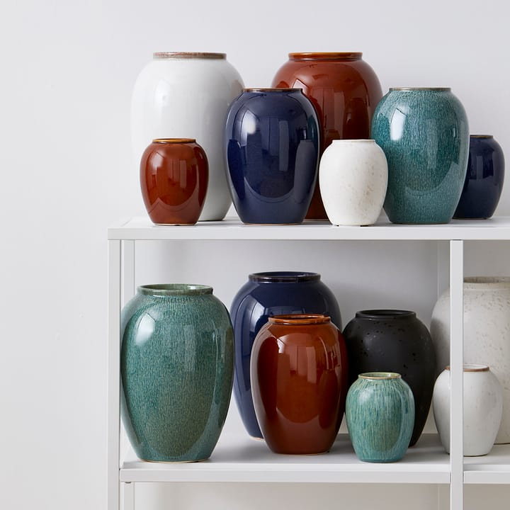 Vaso Bitz 25 cm, bianco crema opaco Bitz