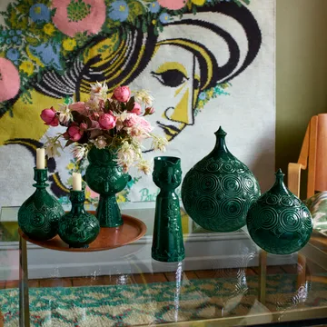 Bomboniera Symphony Magic Ø 15,5 cm - verde scuro - Bjørn Wiinblad