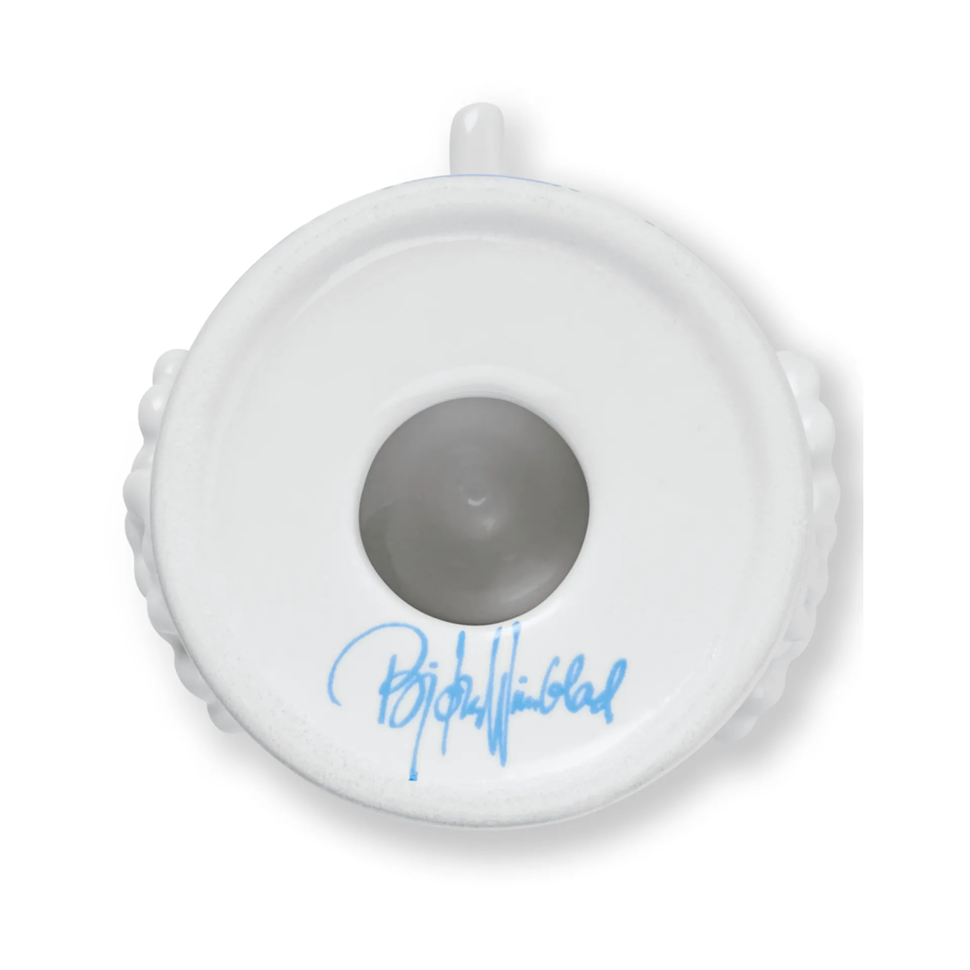 Candelabro Eva 9,5 cm, blu scuro Bjørn Wiinblad