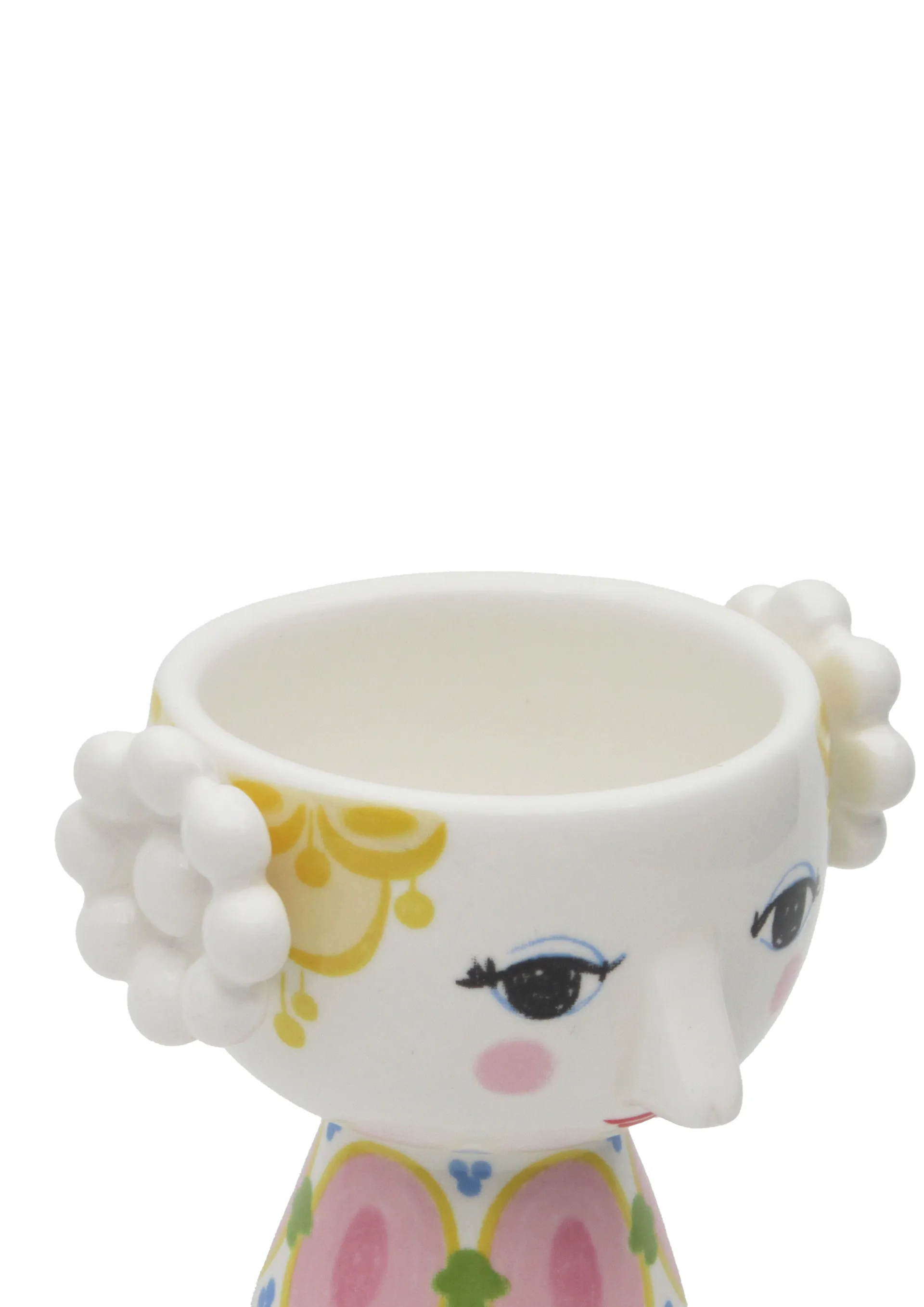 Eva portacandele Ø6,5 cm confezione da 2, Giallo-lavanda Bjørn Wiinblad