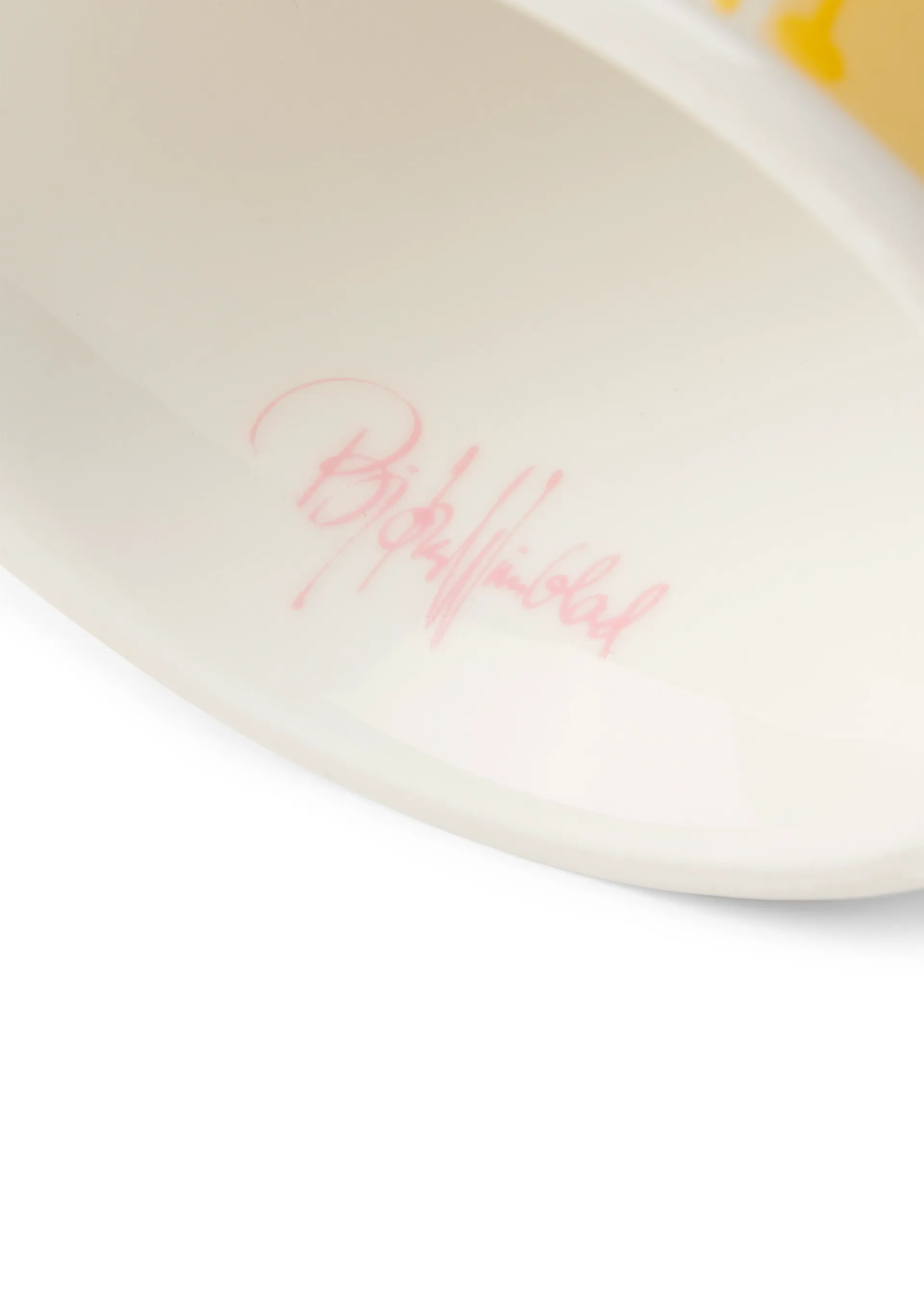 Eva portacandele Ø6,5 cm confezione da 2, Giallo-lavanda Bjørn Wiinblad