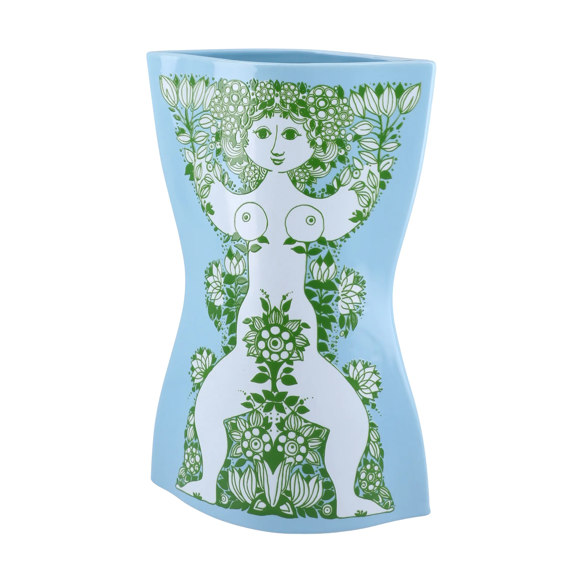 Nina vaso, Azzurro-verde, 28,5 cm Bjørn Wiinblad