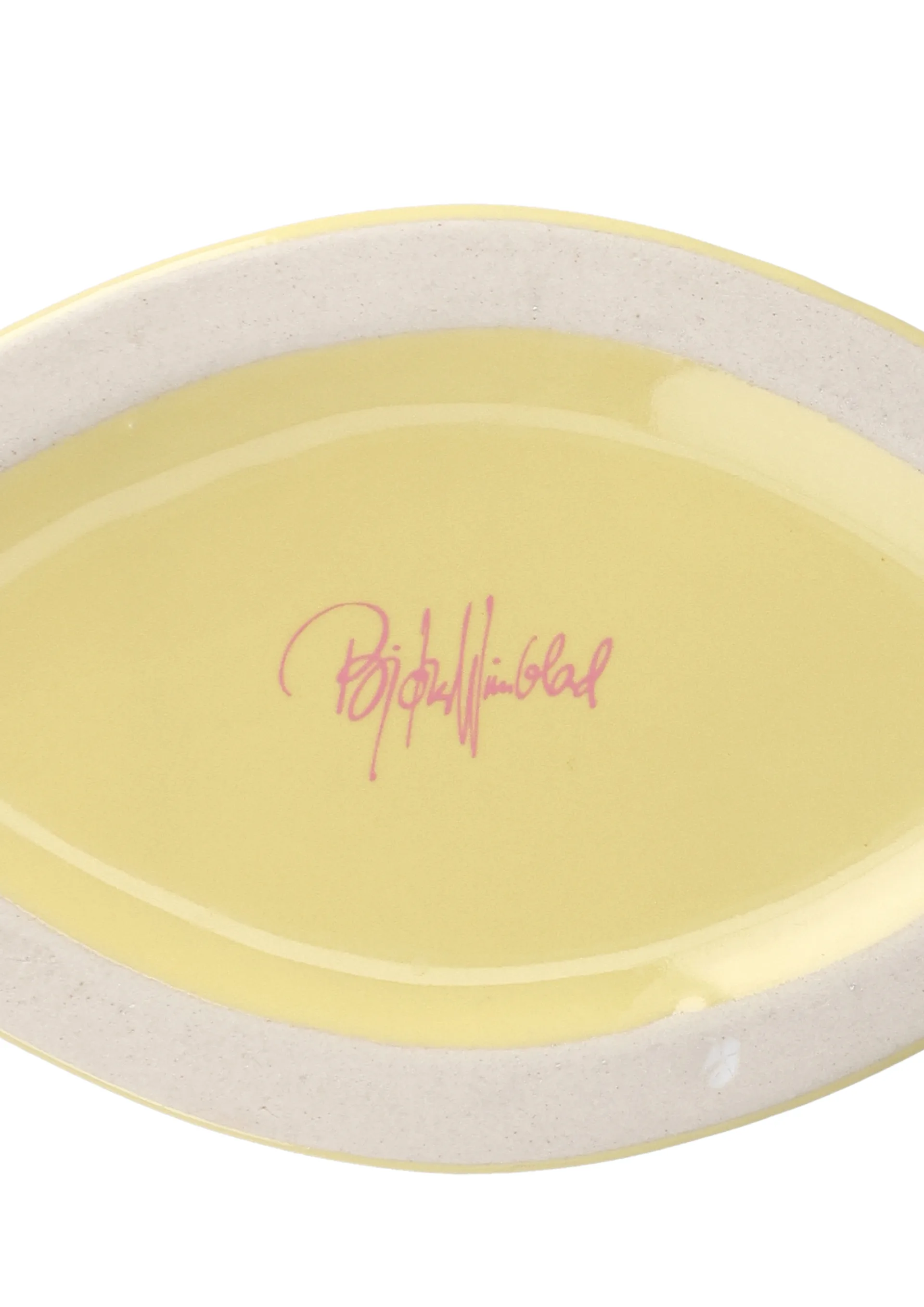 Nina vaso, Giallo-rosa, 22 cm Bjørn Wiinblad