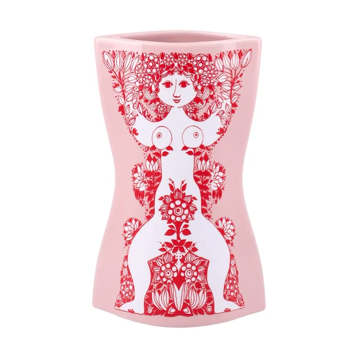 Nina vaso - Pink-rosso, 16,5 cm - Bjørn Wiinblad