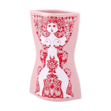 Nina vaso - Pink-rosso, 16,5 cm - Bjørn Wiinblad