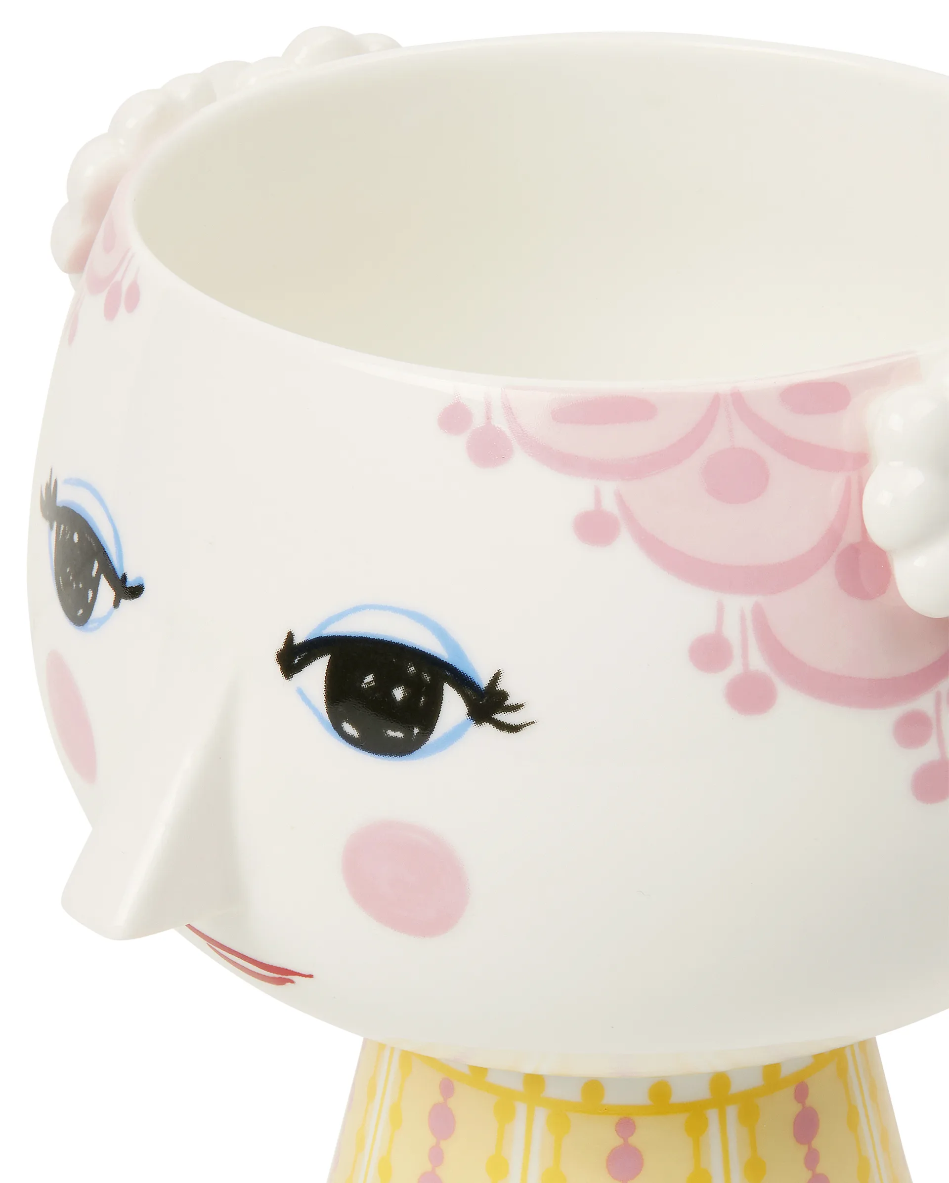 Vaso con piede Eva Ø 15,5 cm, Rosa Bjørn Wiinblad