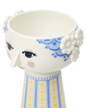 Vaso Eva 18,5 cm - Blu-blu - Bjørn Wiinblad