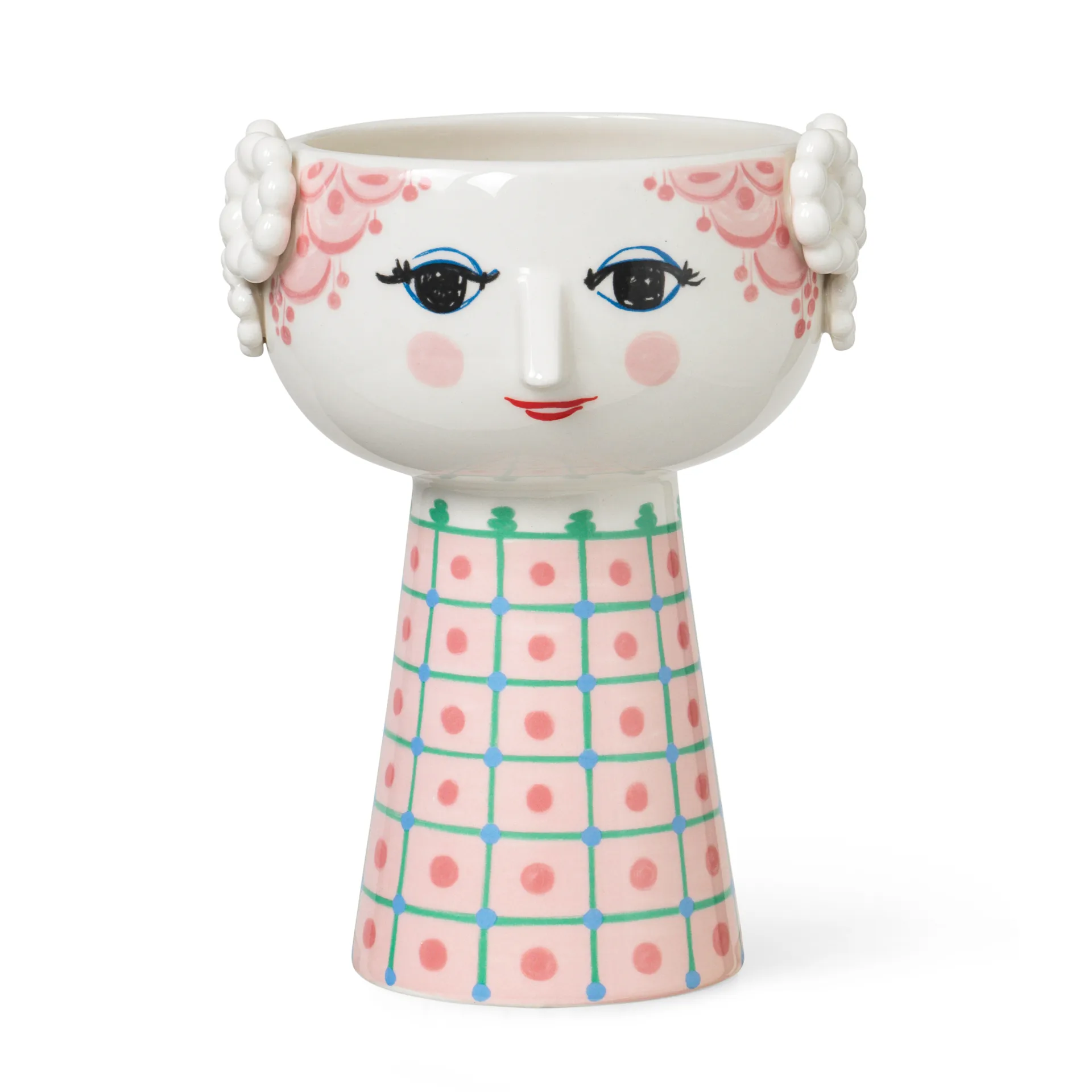 Vaso Eva 18,5 cm, Rosa Bjørn Wiinblad