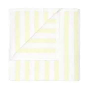 Arto asciugamano - Bianco-giallo trasparente, 70x140 cm - blomus