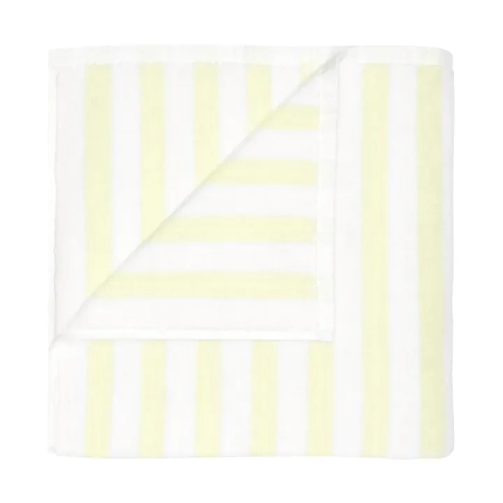 Arto asciugamano - Bianco-giallo trasparente, 70x140 cm - blomus