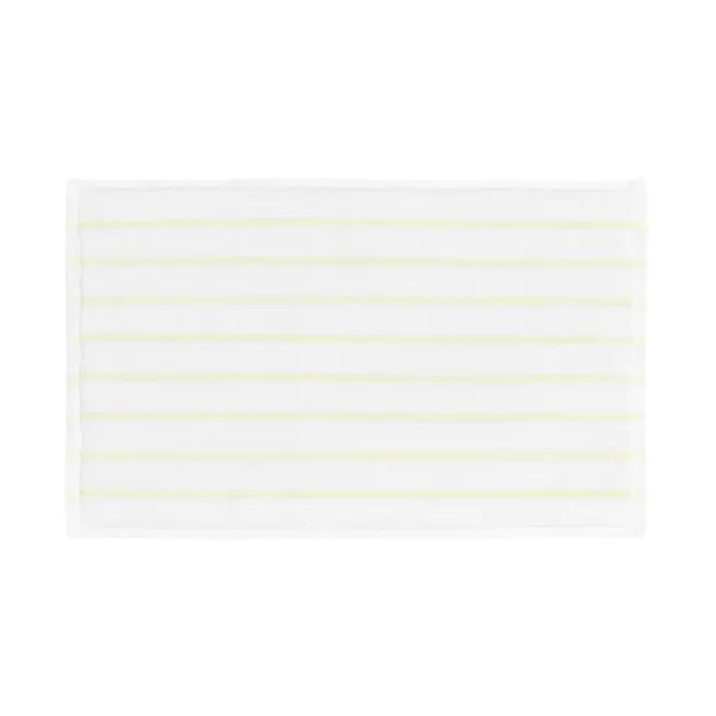 Arto asciugamano, Confezione da 2, Giallo trasparente-bianco, 30x50 cm blomus