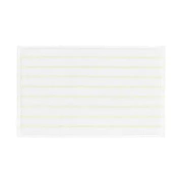 Arto asciugamano - Confezione da 2, Giallo trasparente-bianco, 30x50 cm - blomus